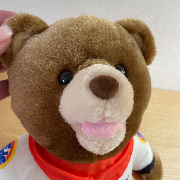 Nascar Ricky Craven Number 32 Racing Advertising Plush Bear Tide Downy 15” Rare! - Picture 4 of 11